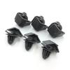 30PCS Plastic Clips Sill Moulding Clip Side Skirt & Rocker Cover Clips for Ford Focus 1692599 Auto Fastener Clips Black