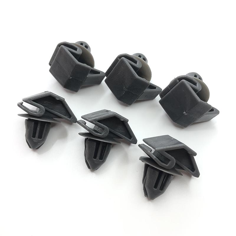 30PCS Plastic Clips Sill Moulding Clip Side Skirt & Rocker Cover Clips for Ford Focus 1692599 Auto Fastener Clips Black