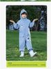 Kids' Full-Body Rainproof One-Piece Suit with Hood for Boys and Girls