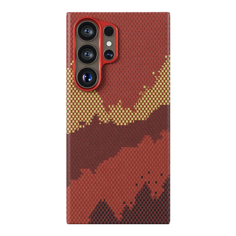 CONGA pouzdro na telefon z aramidových vláken pro Samsung S23/S24/S25 Ultra