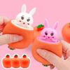 Carrot Pinch Le Radish Rabbit Squeeze Cup To Vent and Decompress Tricky Gadget Stress Reduction Toy