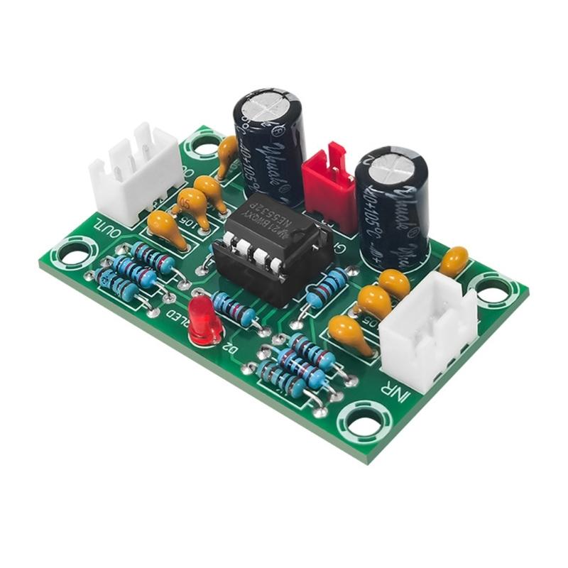 XH-A902 Sound Operational Preamplifier Board Module NE5532 Amplifier Front Panel Digital Tone Board Easy Installation