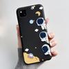 Coque Pour Google Pixel 4A 4 A 4G Noir Coque de Téléphone Esthétique Mignon Chat Dessin Animé Mince Souple TPU Silicone Arrière Pour Pixel4A Coquille