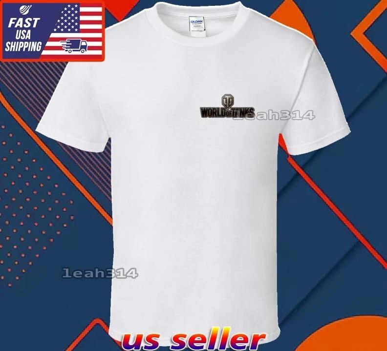 New Shirt World Of Tanks Logo T-Shirt Funny American Usa Unisex Size S-5XL M