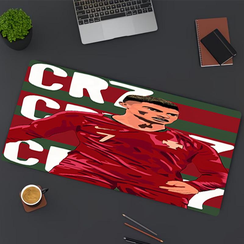 Cristiano Ronaldo Print Mouse Pad, for Keyboard Pad Laptop PC Mat for Office Home Use, Desk Decor, Perfect Birthday Gift for Gamers