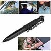 Tactical Pen, Self-Defense Multi-Function Safety Tungsten Pen, Glass Breaker, Emergency Defense Pen (Black)