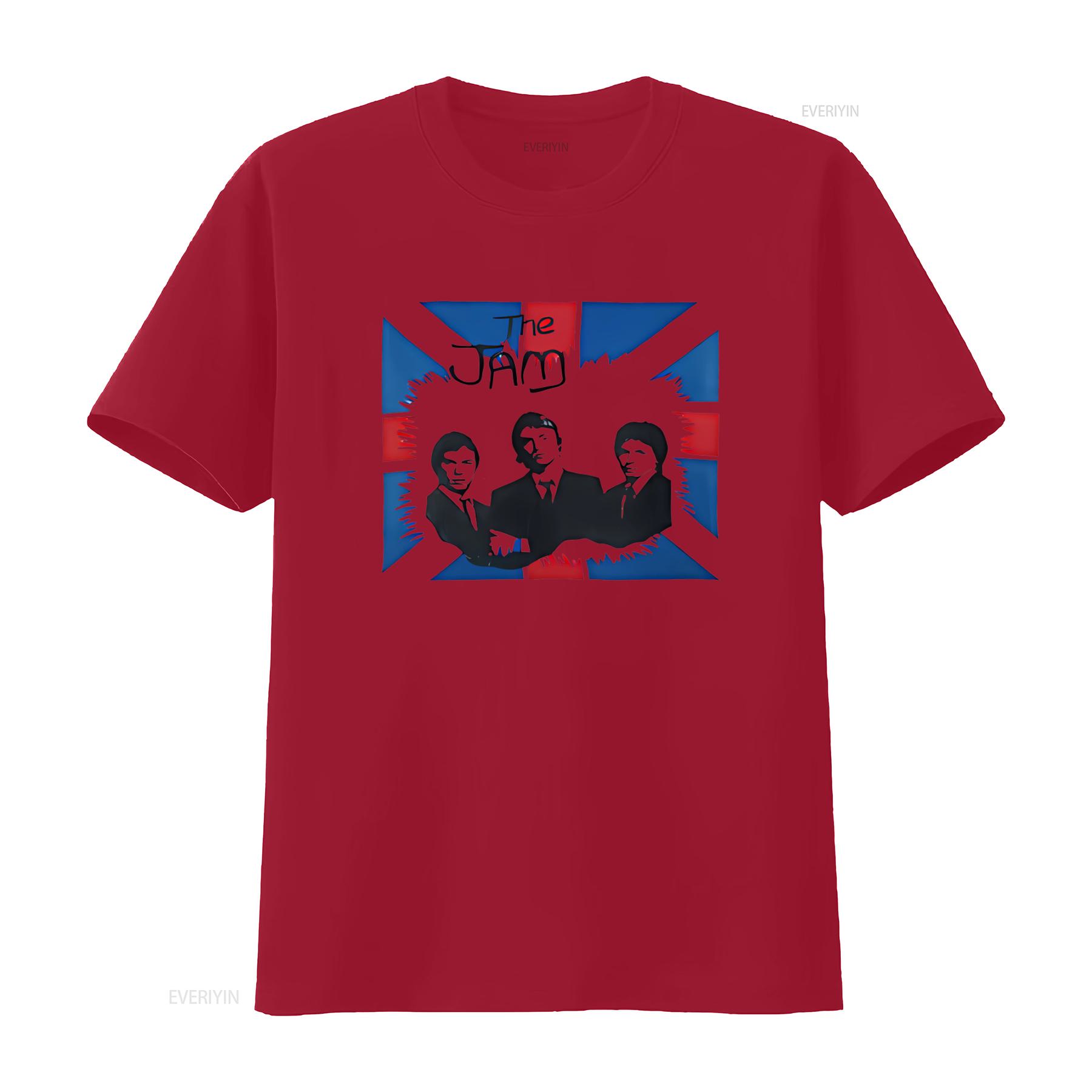 

Vintage 70s The Jam Paul Weller Mod Clash Punk Rock Tour Concert Promo T Shirt vintage Washed Comfortable designer clothes S