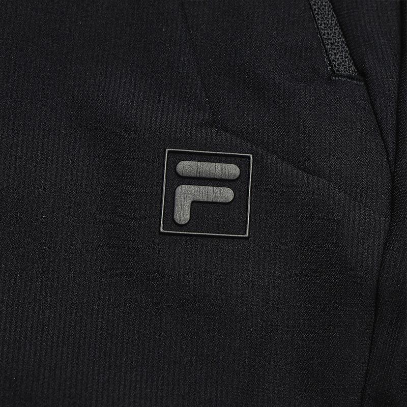 FILA White Trendy Fashion Versatile Sports Casual Pants Men bottoms Black F11M623604FBK