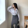 New Arrivals Open Run Women Casual Cotton Blend Hoodie Zip Up Crop