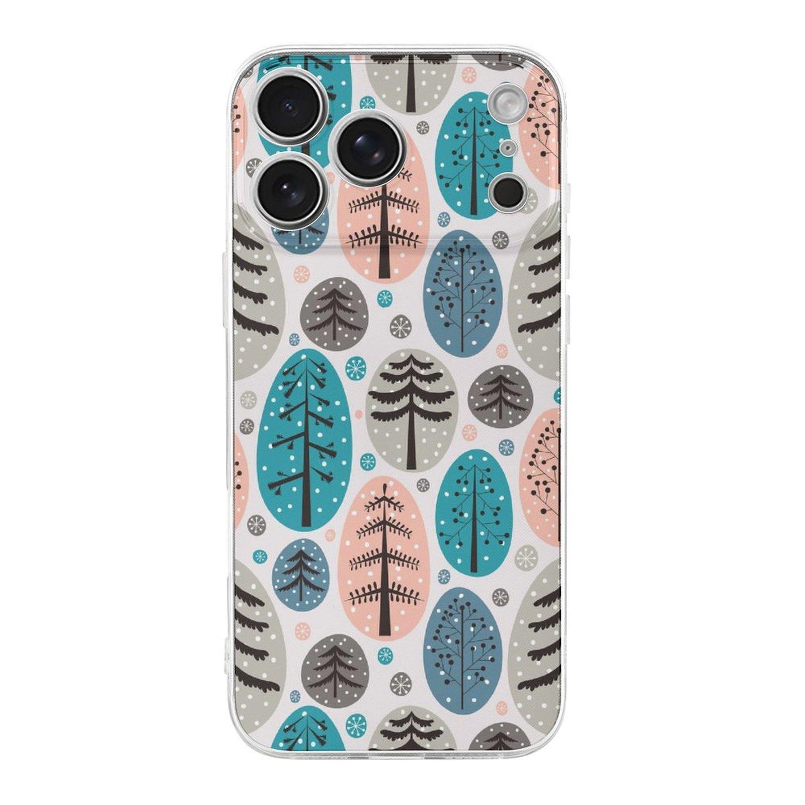 

1 Pack For Iphone 17/17Air/17Pro/17ProMax Crystal TPU Slim Protective Shell With Soft Bumpers, Lens Lip And Screen Raised Edge IPHONE-17ProMax белый