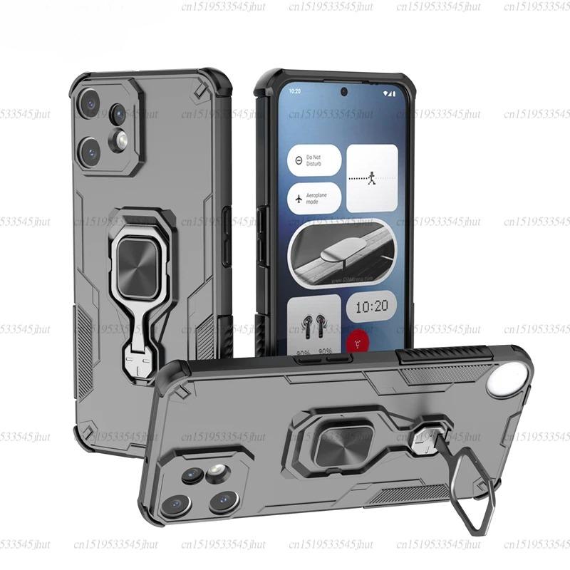 Anti-Slip Phone Case For Nothing CMF Phone 2 Pro Magnetic Suction Stand Phone Holder Back Cover For Nothing CMF Phone 2 Pro Case