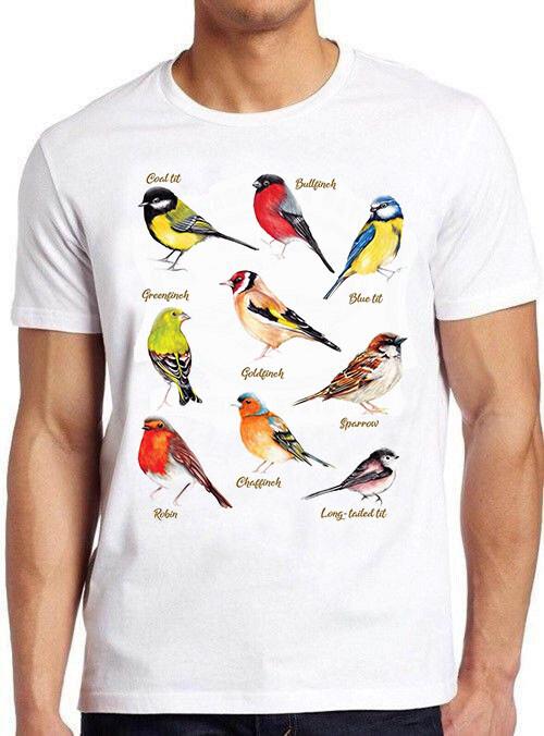 British Garden Birds Meme Funny Vintage Style Cult Funny Gift Tee T Shirt 6010 S