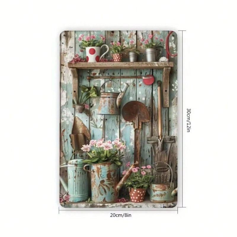 

Retro Metal Wall Art Home Decor 20x30cm