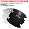 4PCS Car Door Handle Protection Sticker Emblem Car Decoration Styling For Buick Encore Regal Lacrosse Enclave Avenir Cascada GL8 Envision Anthem