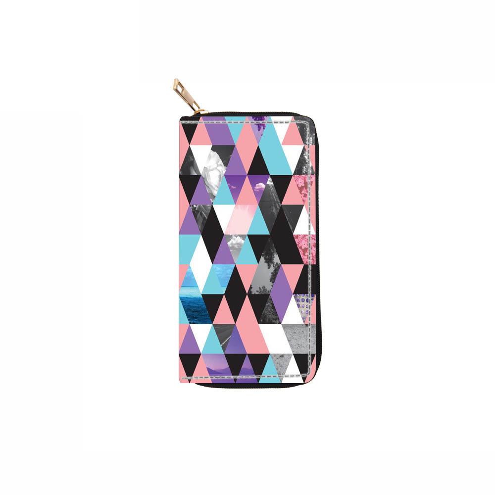 

Ethnic style cartoon star long zipper wallet wallet graphic