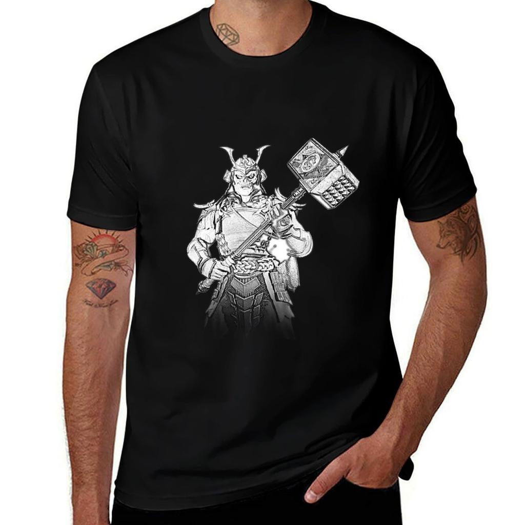 Shao Khan Hand Sketch Design TShirt Lightweight Running TShirt