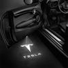 Car Sticker 2025 New Tesla 2Pc Led Car Door Welcome Lights For Model 3 Model X S Model Y Logo Projector Ghost Shadow Lamp Auto S