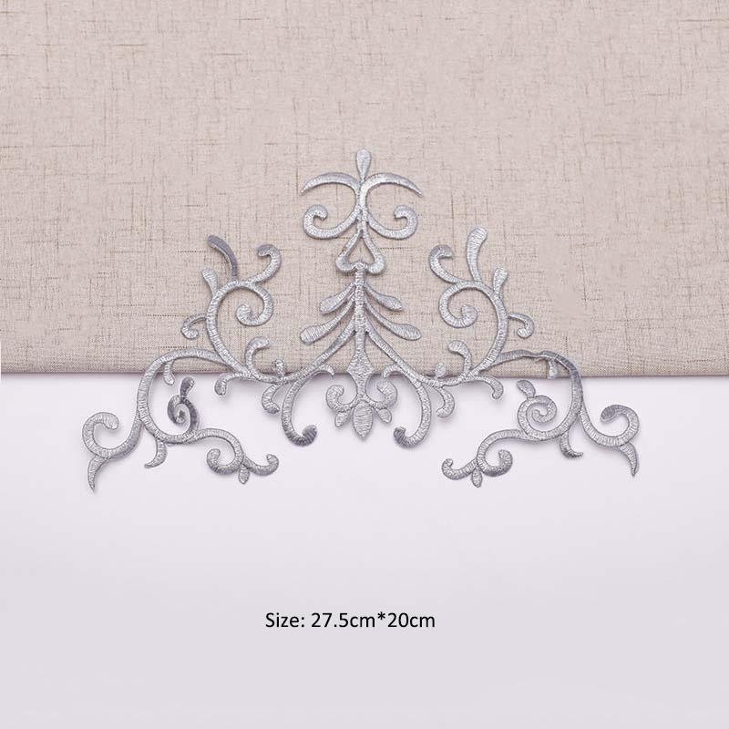 Diy Garment Decorative Hotfix Accessories Patch Sticker Embroidery Costume Dress Bag Hat Edge Embellished Iron-on Applique Patch
