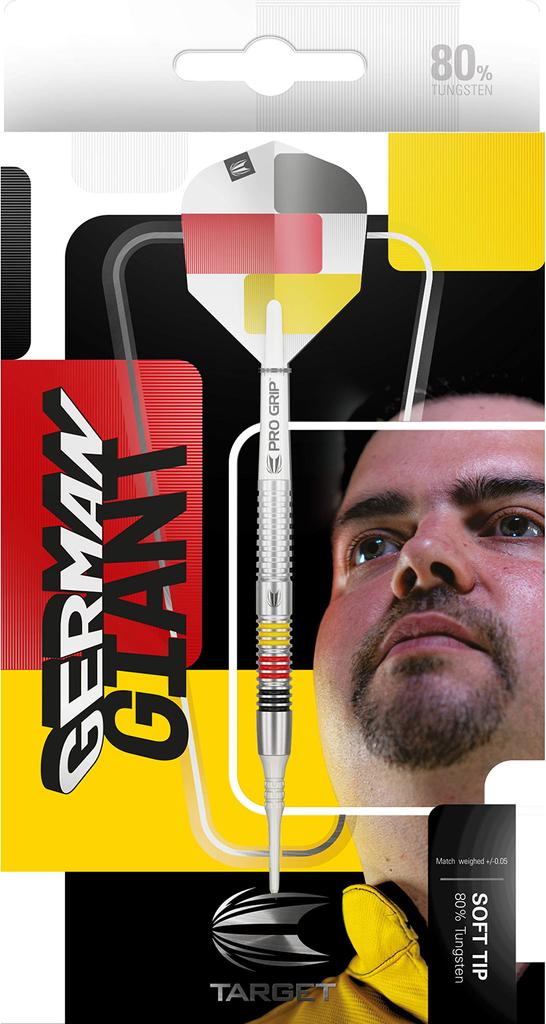 Target Darts Gabriel Clemens 80 21G Tungsten Soft Tip Dart Set 80%