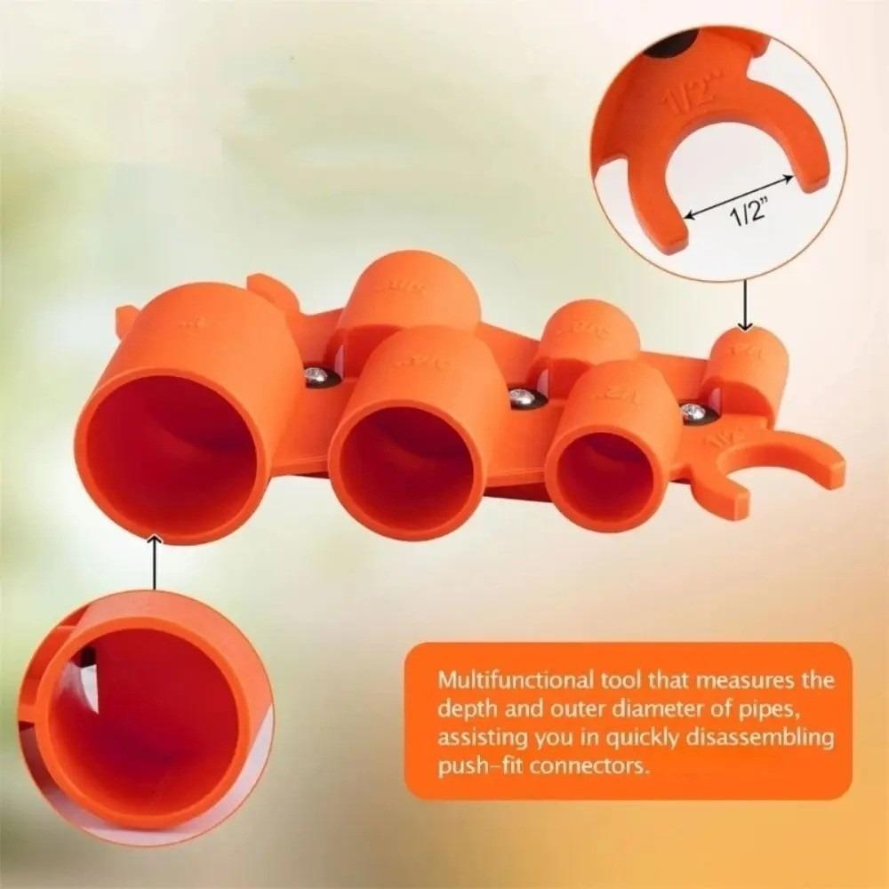 1/4 Inch To 1 Inch Chamfering Removal Tool Efficient Repairs Reliable Depth Gauge Smooth Solid Copper Pipe Tool Copper Pipe