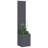 Garden Privacy Screen Canvas Anthracite 32 x 32 x 150 cm