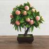 Artificial Fruit Potted Tree Bonsai Living Room Tabletop Decoration Dining Room Green Plant Fake Flower Decoration
