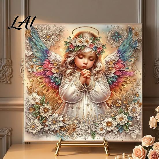 Stress Relief Art Activities Butterfly Faux Diamond Kit Flower Peacock Hummingbird Pearl Exquisite Birthday Gifts 3D Sparkling Bead Painting