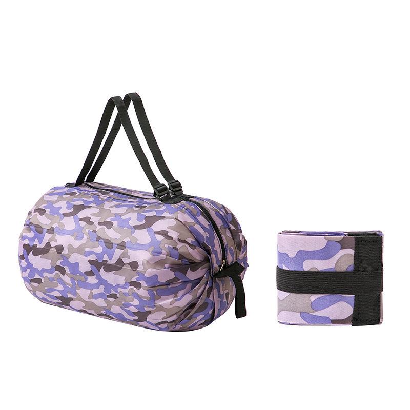 Japanese Accordion Spring Roll Foldable Shopping Bag: Large Capacity, Portable Handbag, Organizer