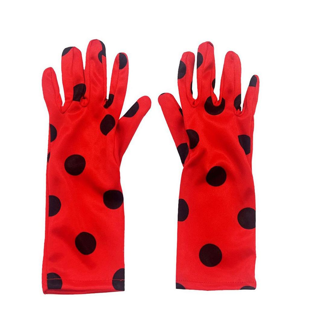 Cross-border Foreign Trade Seven-star Ladybug Jewelry Set Costume Accessories Polka Dots Halloween Cos Dress Up Party Fairy Stick