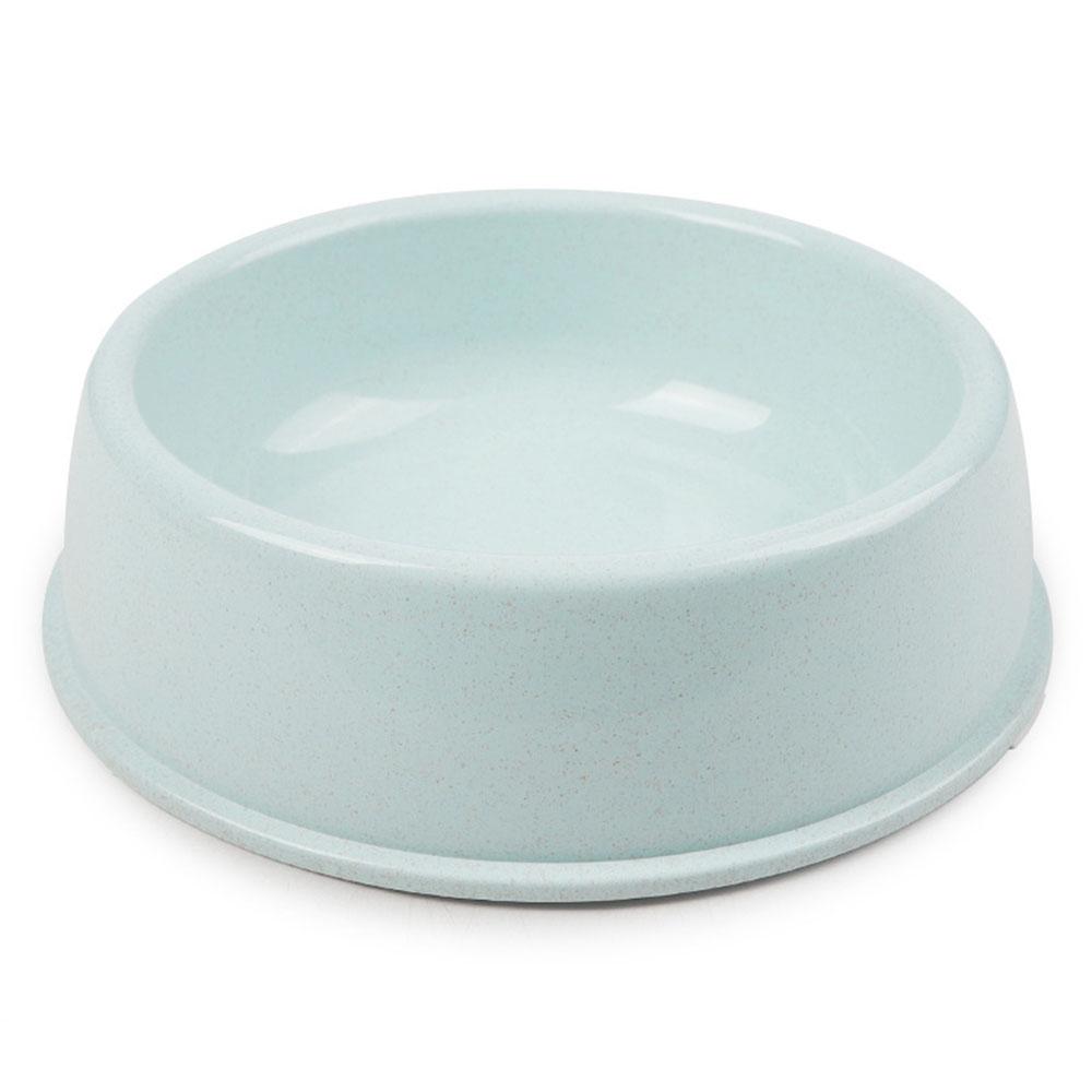 

Pet Bowl Round Mouth Dog Bowl, Durable Pet Food Bowl Non-Slip Pet Feeding Utensils for Small Medium Large Dogs S синій