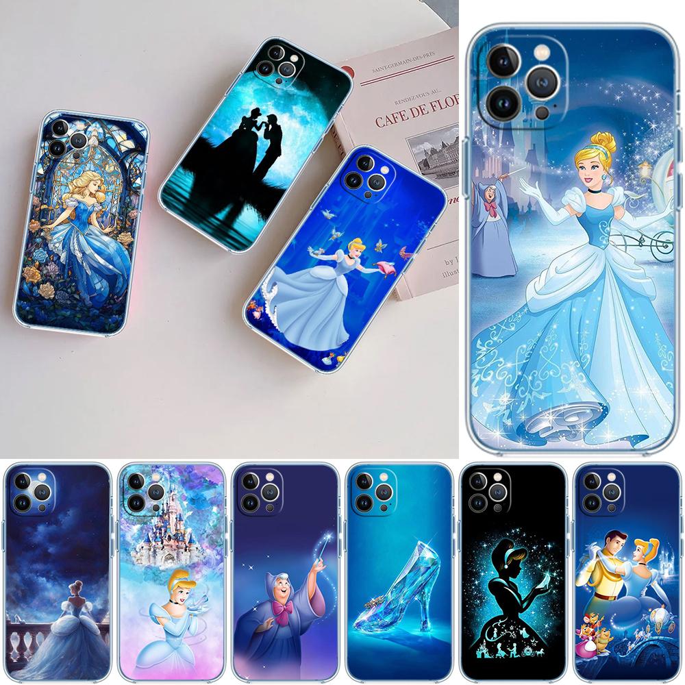 CJ36 Disney Cinderella Phone Case for Motorola Moto Edge 20 30 40 50 S30 Fusion Ultra Pro Neo Lite + G200 G23