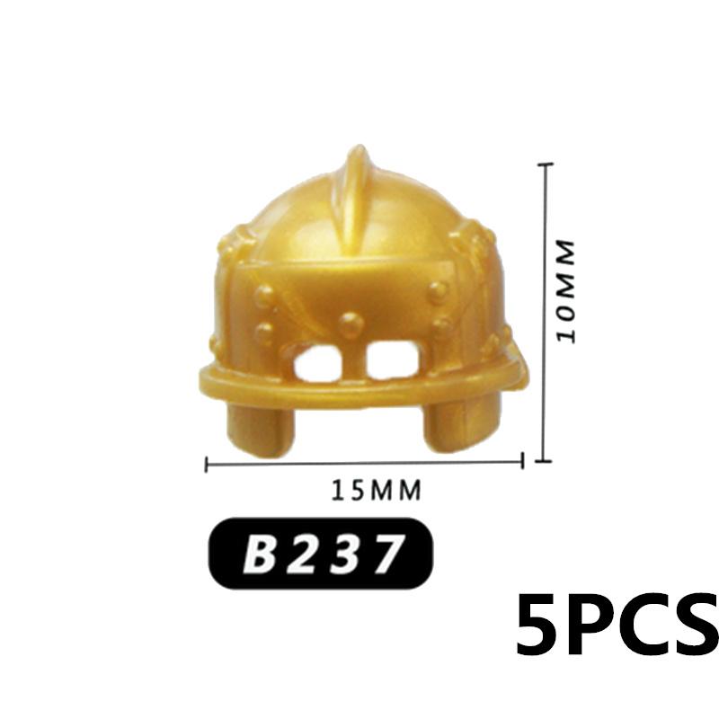 Medieval Military Soldier Weapon MOC Building Blocks Accessories Anime Figures Battle Axes Swords Gun Helmets Vest Toy Gift K018