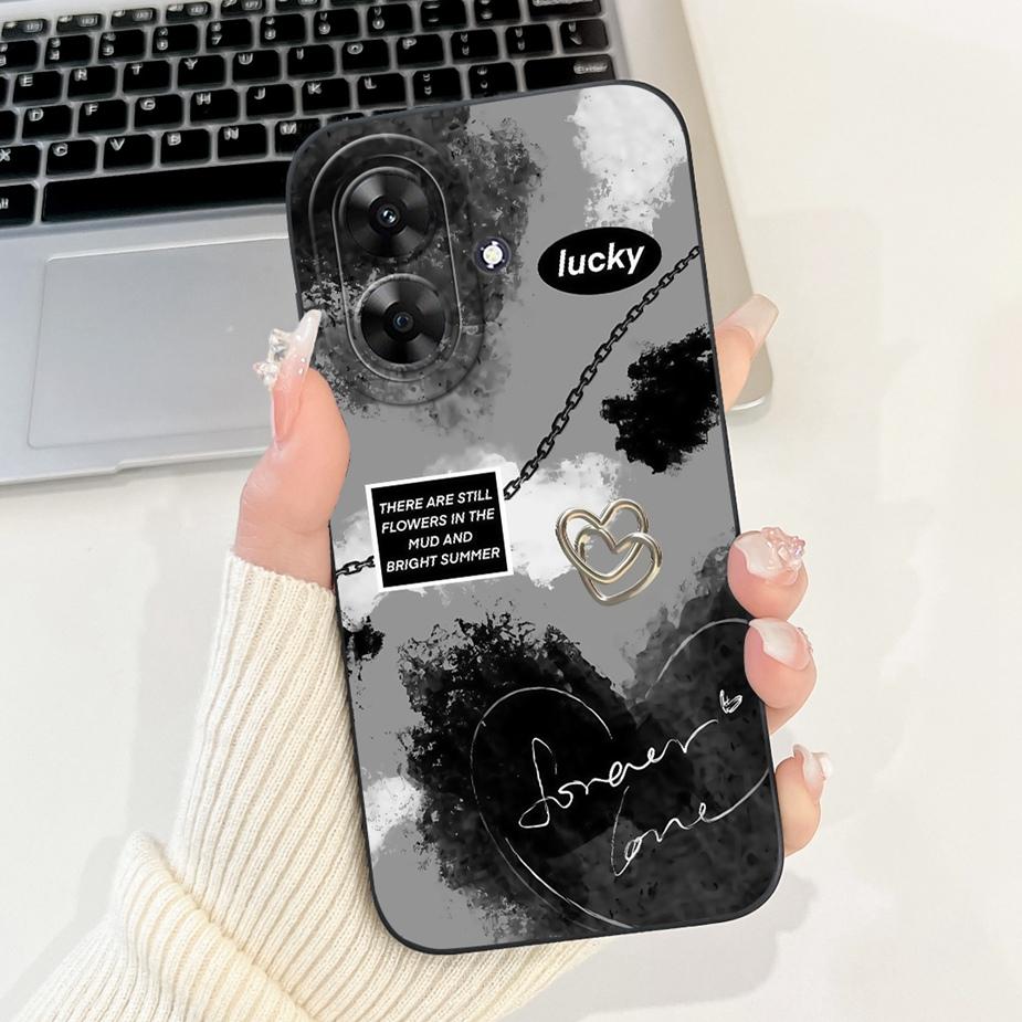 For Realme Note 60 Case RMX3933 Cool Machine Fashion Painted Cover Soft TPU Phone Case For Realme Note 60X Note60 Narzo N61 Bags