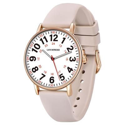 ShunkanSai Women's Analog Quartz Nurse Watch with Luminous Display, Easy-to-Read Dial, Stylish and Waterproof, Simple Design, Popular for Women,