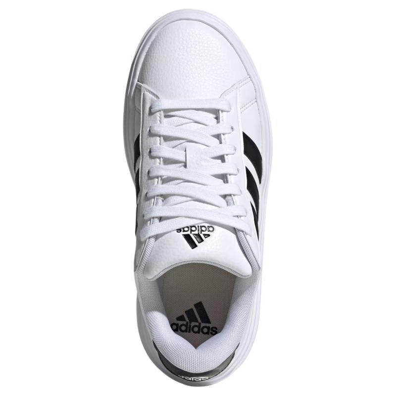 Adidas Grand Court Platform Cloud White Core Black Women's Sneakers IE1092