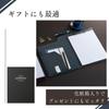 Raymay Fujii zeitVektor A4 Leather Clip File, Black ZVF654B