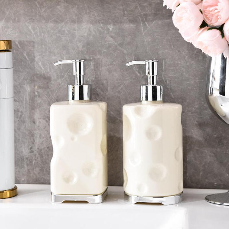 Soap Dispenser For Liquid Bathroom Empty Refill Subbottle Detergent Kitchen Press Type Hand Sanitizers Shower Gel Shampoo Bottle