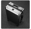 Aluminum-Magnesium Alloy Trolley Case with Universal Wheels