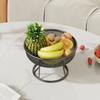 Metal Tiered Fruit Basket Hollow-Out Snack Display Rack Fruit Basket  Home Office Use