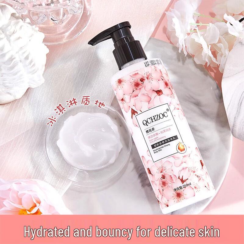 

QCHZOC Niacinamide Cherry Blossom Body Lotion (2x250ml)