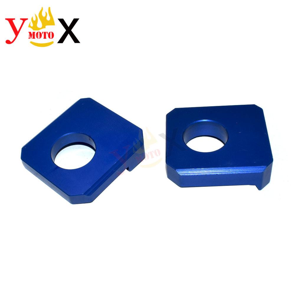 Tenere 700 Motorcycle CNC Rear Axle Blocks Chain Adjuster For Yamaha TENERE700 2019-2021
