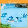 Cute Cartoon Resin Shark Decorations For Fairy Gardens And Ocean Themed Displays