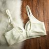 10D Fine-Woven Fabric Women's Underwear: Lightweight, Wire-Free, Minimizing Bra for Large Busts.