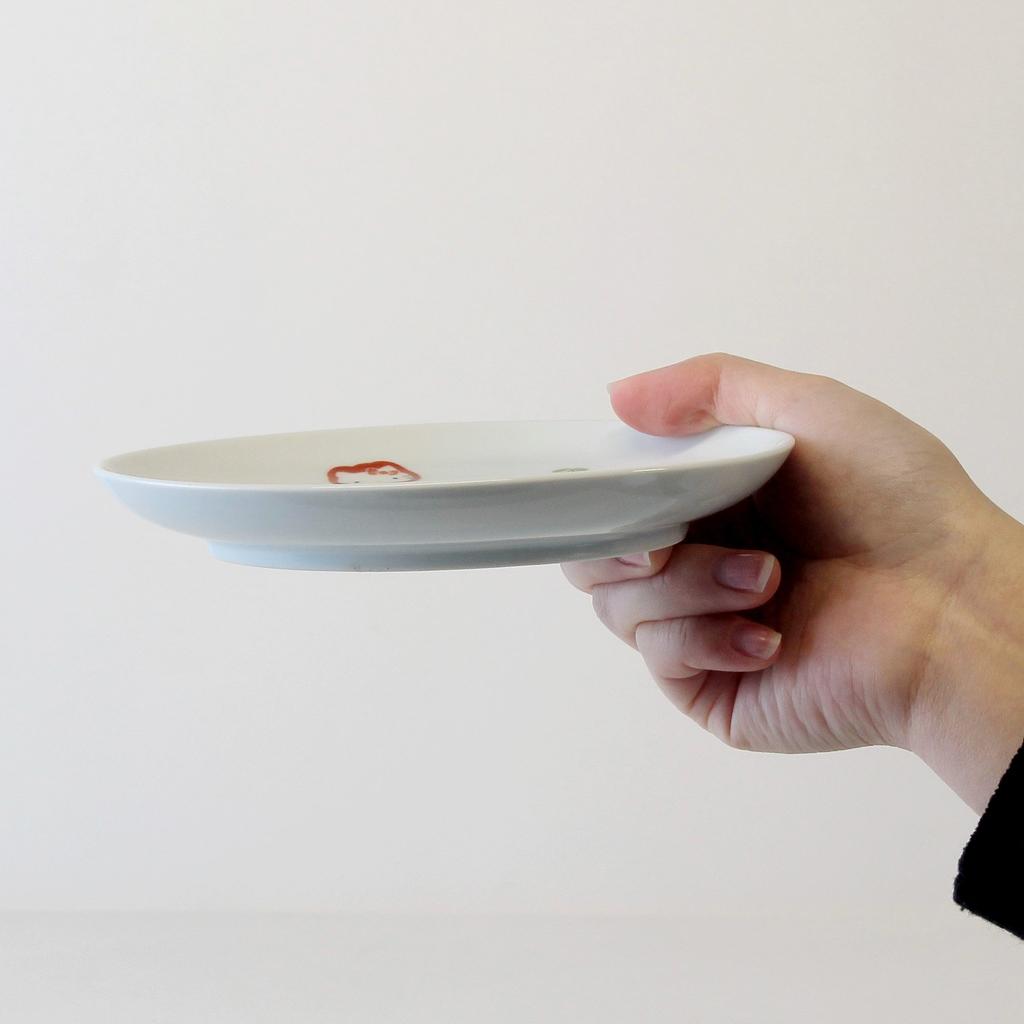 Ranchant-Teller-Set, mehrere Größen, Teller x Teller x Hello Kitty Cherry, Arita Ware, hergestellt in Japan (ca.) 5 Zoll 15,2 2, 6 Zoll 19,4 2,5 cm