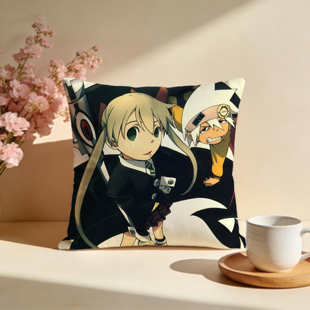 Hot SSOUL EATERable Cushion Cover Stylish Washable Pillow Cover Ideal for Couch Bedroom Car Decoration
