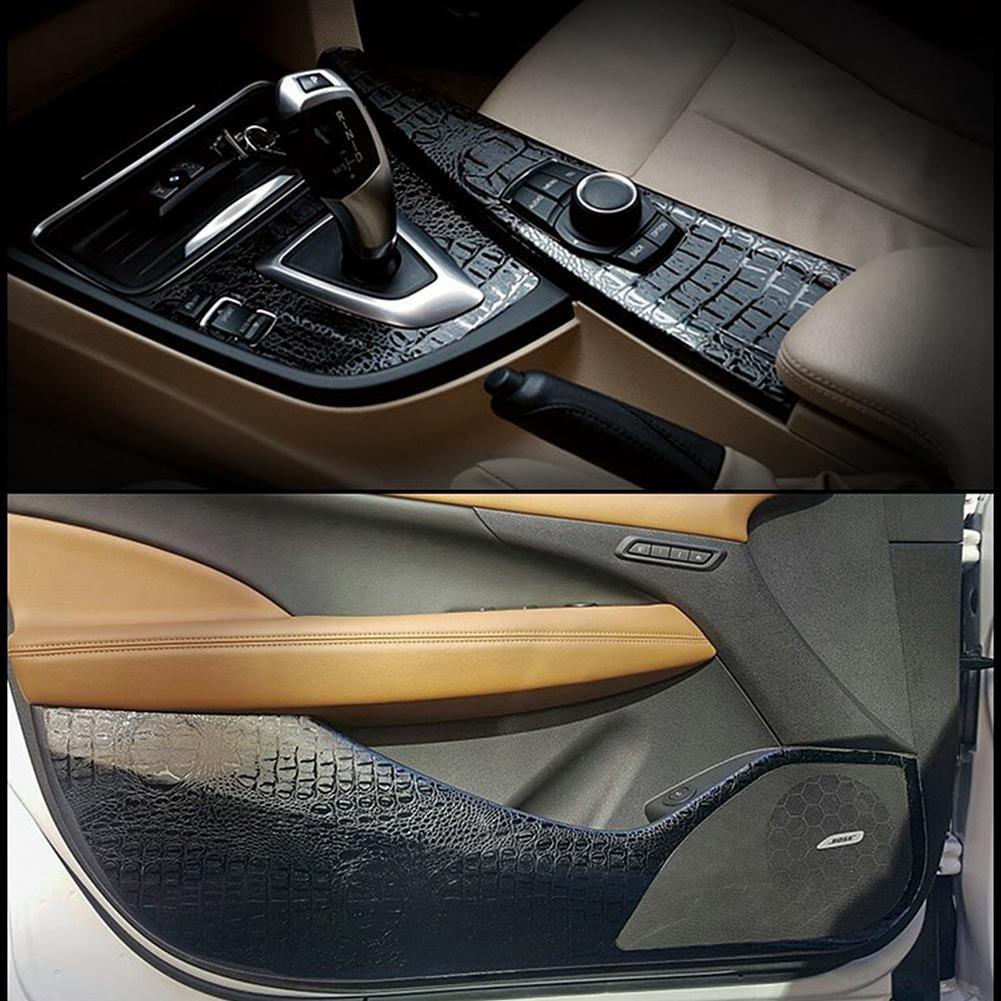 3D Carbon Fiber Vinyl Car Vehicle Window Wrap Sheet Film Sticker Decal 1500mm*200mm