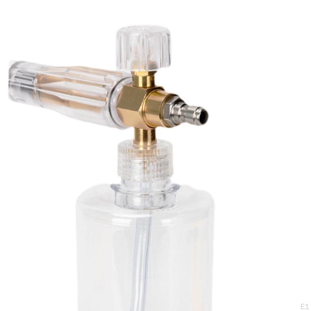 Pressure Sprayer Cleaning Foam Generator Manual Adjustable Nozzle Snow Lance Water for