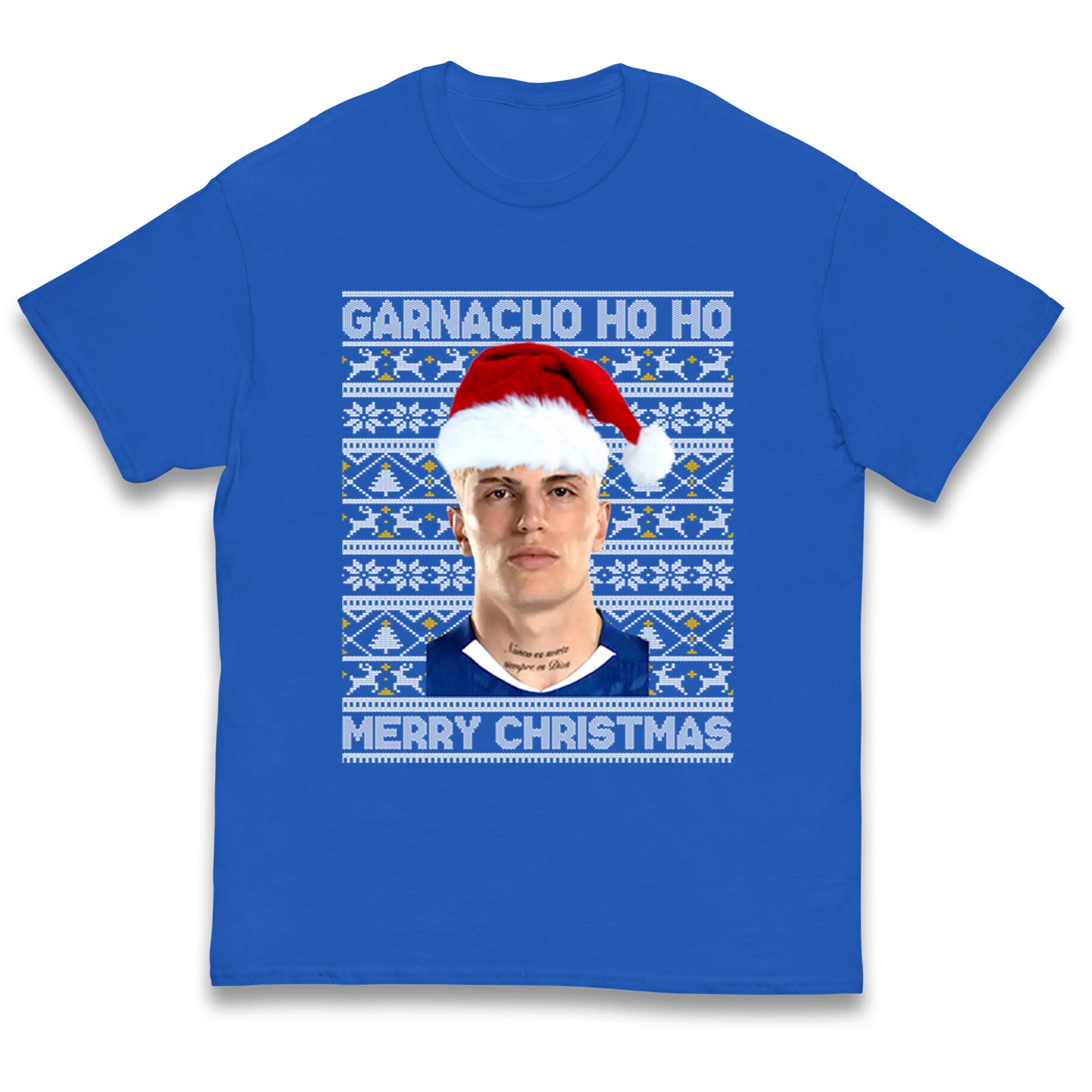 Garnacho Ho Ho Christmas Kids T Shirt 160