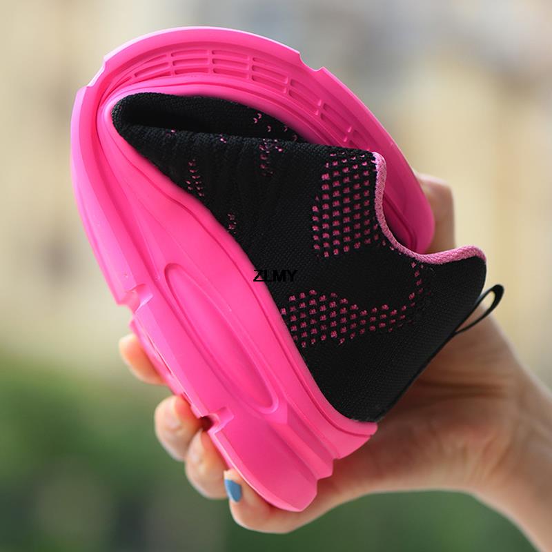 Sikkerhetssko Dame Ståltå Joggesko Pustende Lette arbeidsstøvler Anti-smash Anti-punktering Kvinne Sikkerhet Arbeidssko Dame