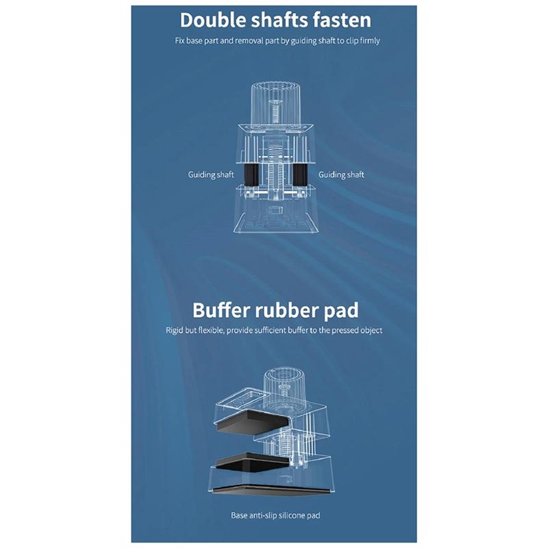 A25F-Repair Tool For Phone Tablet Universal Phone Screen Clip Fixture LCD Display Clamp Adjustable Rear Glass чёрный